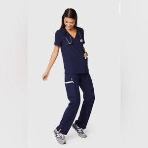 Figs Navy Blue Women's Scrub Bottoms
